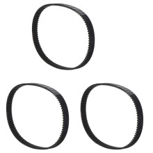 3X Driving Belt Band Accessory for E-Scooter Electric Bike Black Belt for Electric Scooter E-Scooter 535-5M-15