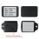 2X Car Universal Anti Theft Sensor Adjustable Car 360 Panoramic Detection Vibration Sensor Alarm Anti-Theft Device 3