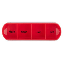 3Pc 28 Squares Weekly 7 Days Tablet Pill Box Holder Medicine Storage Organizer Container Case