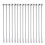 30Pcs Reusable Swizzle Sticks Coffee Stirrers Beverage Stir Sticks Stainless Steel Sticks with Small Rectangular Paddles 2