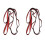 2X Yoga Stretch Belt Extender Strap Rope for Aerial Yoga Hammock Swing Anti-Gravity Extend Strap 1