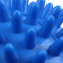 2Pc Spikey Massage Soft FÜR Feet Arm Nacken Blau 8CM
