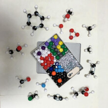 720 Stücke Molekularmodell Satz Organische Chemie Molekularelektronen Orbitalmodell Chemie Hilfswerkzeug für Den Chemieunterricht