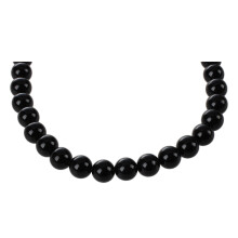 2X Round Black Onyx Precious Loose Beads of Semiprecious Stones 8mm