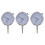 3X Dial Indicator Gauge 0-10mm Meter Precise 0.01 Resolution Concentricity Test 2