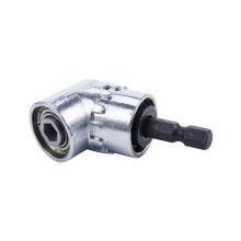 2X New 105 Degrees 1/4 Inch Extension Hex Drill Bit Adjustable Hex Bit Angle Driver Screwdriver Socket Holder