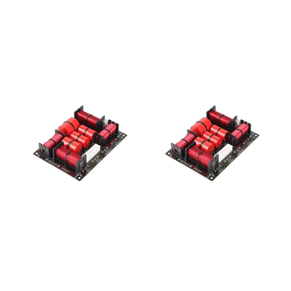 2X 400W 3 Way Crossover Divider Hifi Tweeter Alto Woofer Speaker Crossover 1250H/5000Hz With High-Pitched Protection 6033699396776