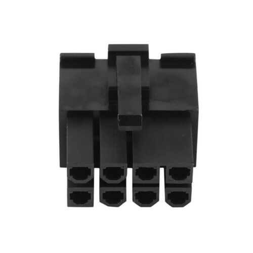 60PCS 4.2mm 8P 8PIN Male PCI-E PCIe Power Connector Plastic Shell for PC Computer ATX  Card GPU, Black 2