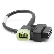 3X 6 to 16 Pin OBD2 Connectors Diagnostic Tools OBD Extension Cables Adapters for  Motorcycle Z Serie