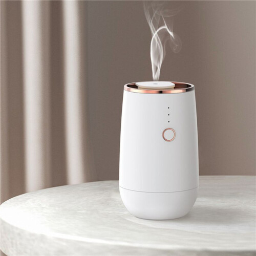 2X Waterless Essential Oil Aromatherapy Diffuser Office Desktop Portable Electric White 1
