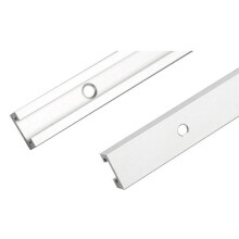 2X Aluminium Bar Slider T-Tracks T-Slot Jig Fixture for Table Saw Gauge Rod (500mm)
