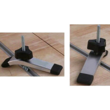2X Aluminium Bar Slider T-Tracks T-Slot Jig Fixture for Table Saw Gauge Rod (500mm)