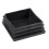 50mm x 50mm Plastic Square End Blind Plugs Cap Pipe Inserts 24Pcs 5