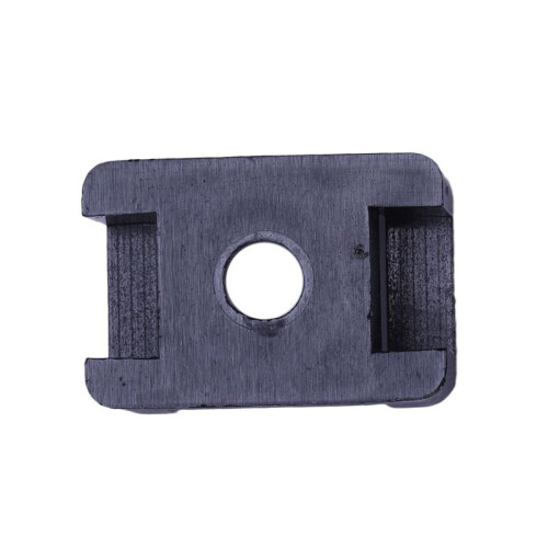 Screw Bracket Mount Saddles Bases Cable Tie Bracket 23mmx16mm 120 Units Black