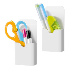 Magnetic Holder, Pen Holder for Whiteboard or Fridge, Magnet Pencil Cup for School, Office, Home 4 Pack