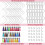240 Pcs Square Acrylic Keychain Blanks Tassels Set Including Acrylic Blanks Silver 2