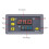 4X Digital  Delay Relay LED Display Cycle Timer Control  Adjustable Timing Relay  Delay  AC110-220V 5