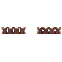 Support de Fil D'Isolation En Palissandre Audio HiFi Support de Ligne Support de Câble de Haut-Parleur Support de Pied D'Amortisseur Coussinets de