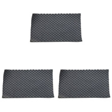3X Car Sound Deadening Mat 50X200cm Engine Foam Cotton Sticker Noise Dampening Insulation 15mm Thick