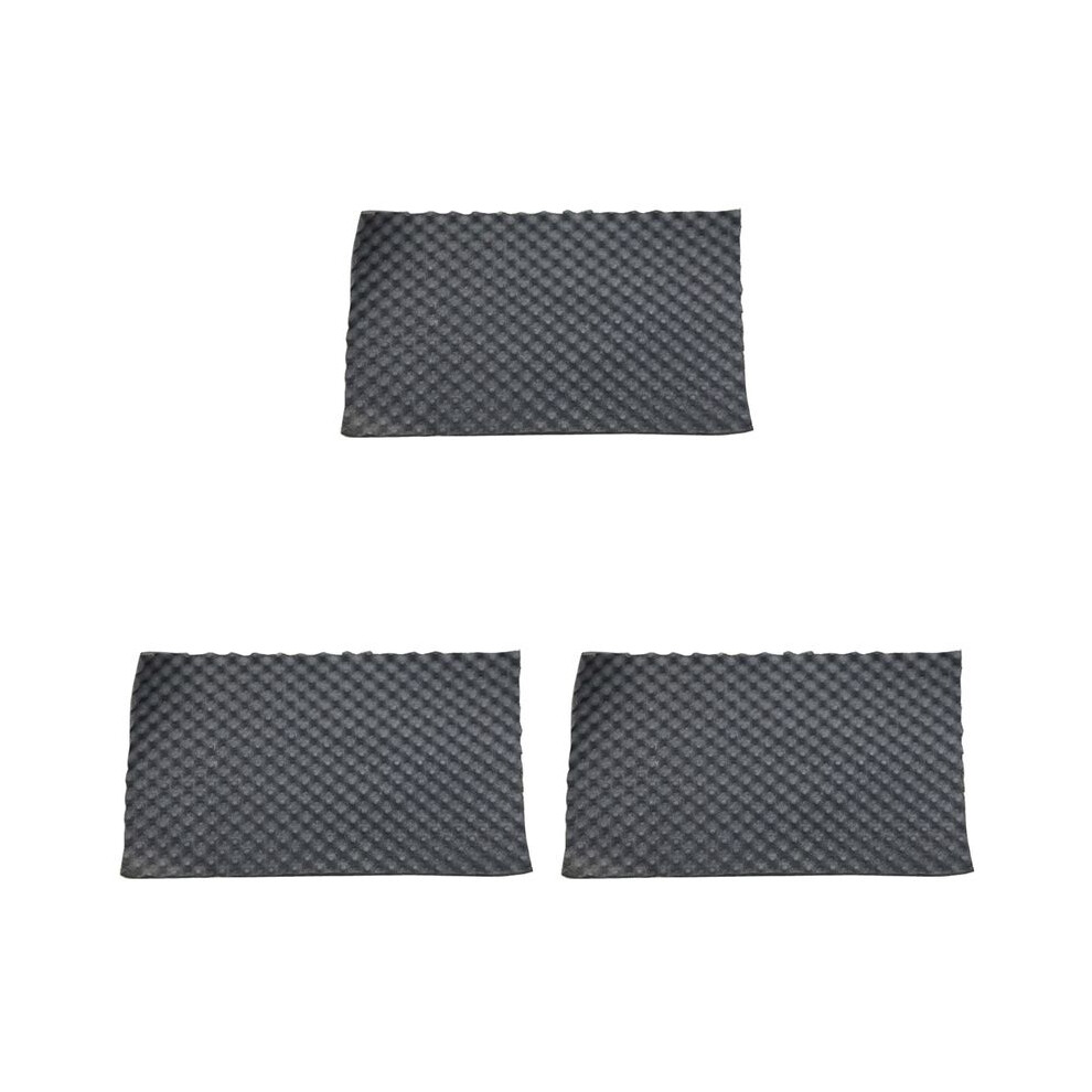 3X Car Sound Deadening Mat 50X200cm Engine Foam Cotton Sticker Noise Dampening Insulation 15Mm Thick 4712843113286