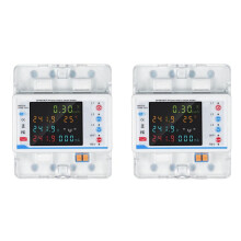 2X Tuya WiFi Intelligent Circuit Breaker Automatic Reclosure Protector 3P4W Power Meter Three Phase Reclosure