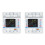 2X Tuya WiFi Intelligent Circuit Breaker Automatic Reclosure Protector 3P4W Power Meter Three Phase Reclosure 1