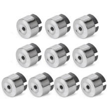 7L6 601 173A 2ZZ 20Pcs Chrome Wheel Lug Bolt Nut Cap Cover for  2004-2017 7L6601173A