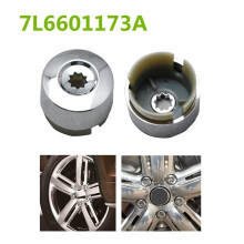 7L6 601 173a 2ZZ 40 Piezas Cubierta Tapa de Tuerca de Perno de Rueda Cromada para 2004-2017 7L6601173A