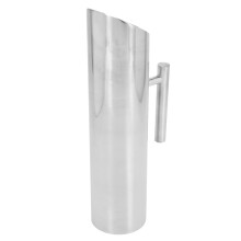 2X Pichet À Eau en Acier Inoxydable avec de La Glace Cruche Bouilloire ThéIère de Garde Pot de Jus de Boissons Froides Accessoires de Bar Ktv 2L