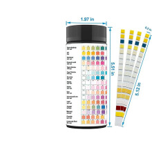 16 in 1 Water Test Kits,300PCS Drinking Water Testing Strips,Tap and Well Water Test Strip&ETesting for PH,Lead,Chlorine