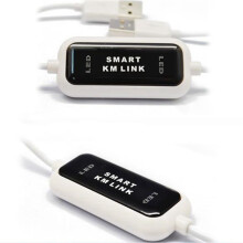 2X USB 2.0   Link PC zu PC Tastatur Maus Share Sync Data Link USB-Verlängerungskabel Datendateiübertragung USB-