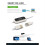 2X USB 2.0   Link PC to PC Keyboard Mouse Share Sync Data Link USB Extension Cable Data File Transfer USB 6