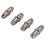 Furniture Supporti Metallici per Ripiani Supporti per Ripiani Supporti 5 mm 200 Pezzi 6