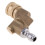2 Set 1/4In Quick Connect Pivoting Coupler Adjustable Adapter W/5 Spray Nozzles Copper Connection 6