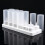 Velas LED recarregáveis sem chama de 80mAh 3