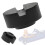 2X Black Rubber Slotted Floor Jack Pad Frame Rail Adapter for Pinch Weld Side Pad 4