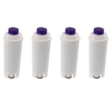 4X Kaffeemaschinenwasserfilter für DLSC002 Filterpatrone Kompatibel mit ECAM, , EC680, EC800