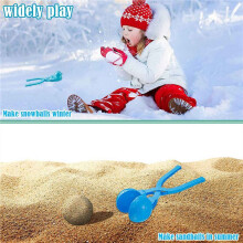 12 Szt. Snowball Maker Zabawki Zestaw Zabawek śnieżnych Snowball Maker Klip Sferyczne Kaczka Bałwan Serce Snowball Maker Klips do śnieżek