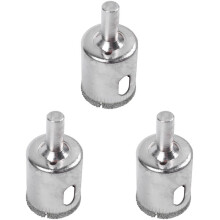 3Stück 25mm Diamant Glas Keramik Lochsaege Bohrer Cutter Oeffnung