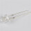 LED Bright Light Lamp Emitting Diode, 280 Piece,  3V-6V, 5 mm, White 6