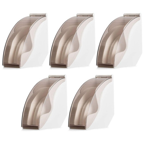 5X Coffee Filter Holder,Coffee Paper Storage Container Dispenser Rack Shelf for ,Chemex