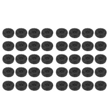 40 Pcs RC Car Tires Wheels Rims Set for MN D90 D91 RC Car Spare Parts Crawler Car Assembled Tyre for Truck Parts