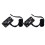 2X Desktop Computer  External Power  Power Button+Restart Button PC Case Power Supply Button, 60cm 1