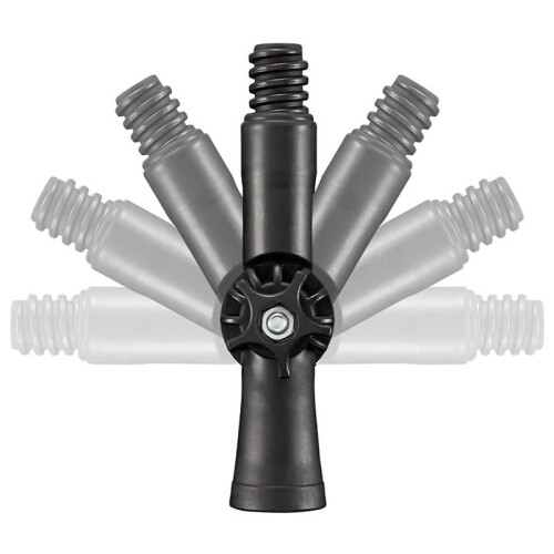 2X Rotatable Angle Adaptor for Threaded Extension Pole Attachments for Threaded Extension Pole Adapter 1