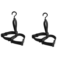 2PC Shoes Hook Holder Hanging Fishing Wader Boot Shoes Hanger Strap Belt for Drying Wader Rack Storage