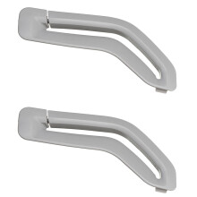 2X per S60 S80 V70 XC90 Cintura di Sicurezza Destra Divaricatore Guida Selettore Cintura Cancello Cintura di Sicurezza Copertura Trim