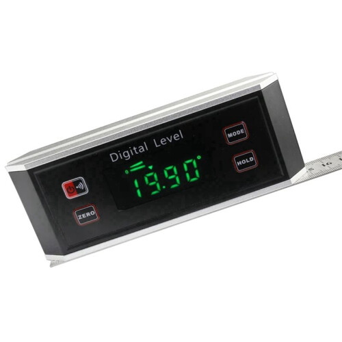 2X Digital Level Electronic Protractor Inclinometer with Magnet Illuminate Level Angle Meter Gauge Level Box 1