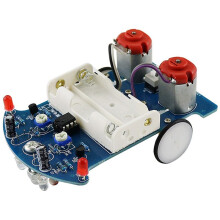 5X Practice Soldering Learning Electronics Kit Car Project Kits Track Following RCar DIY Kit DIY Electronic Kit