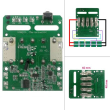 2X Ladeschutzplatine PCB-Platine für 18-V-Lithium-Akku-Rack-LED-Netzteil