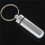 4X Silver Pill Medicine Box Case Holder Container Capsule Bottle Keyring Keychain 6
